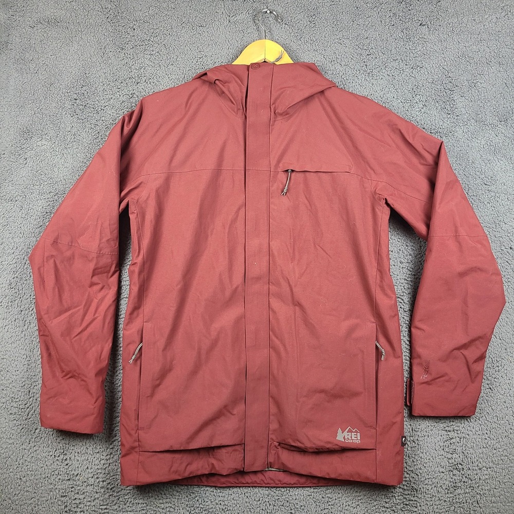 REI Co-op Powderbound Insulated Jacket Mens Medium Red Peak 2L Waterproof